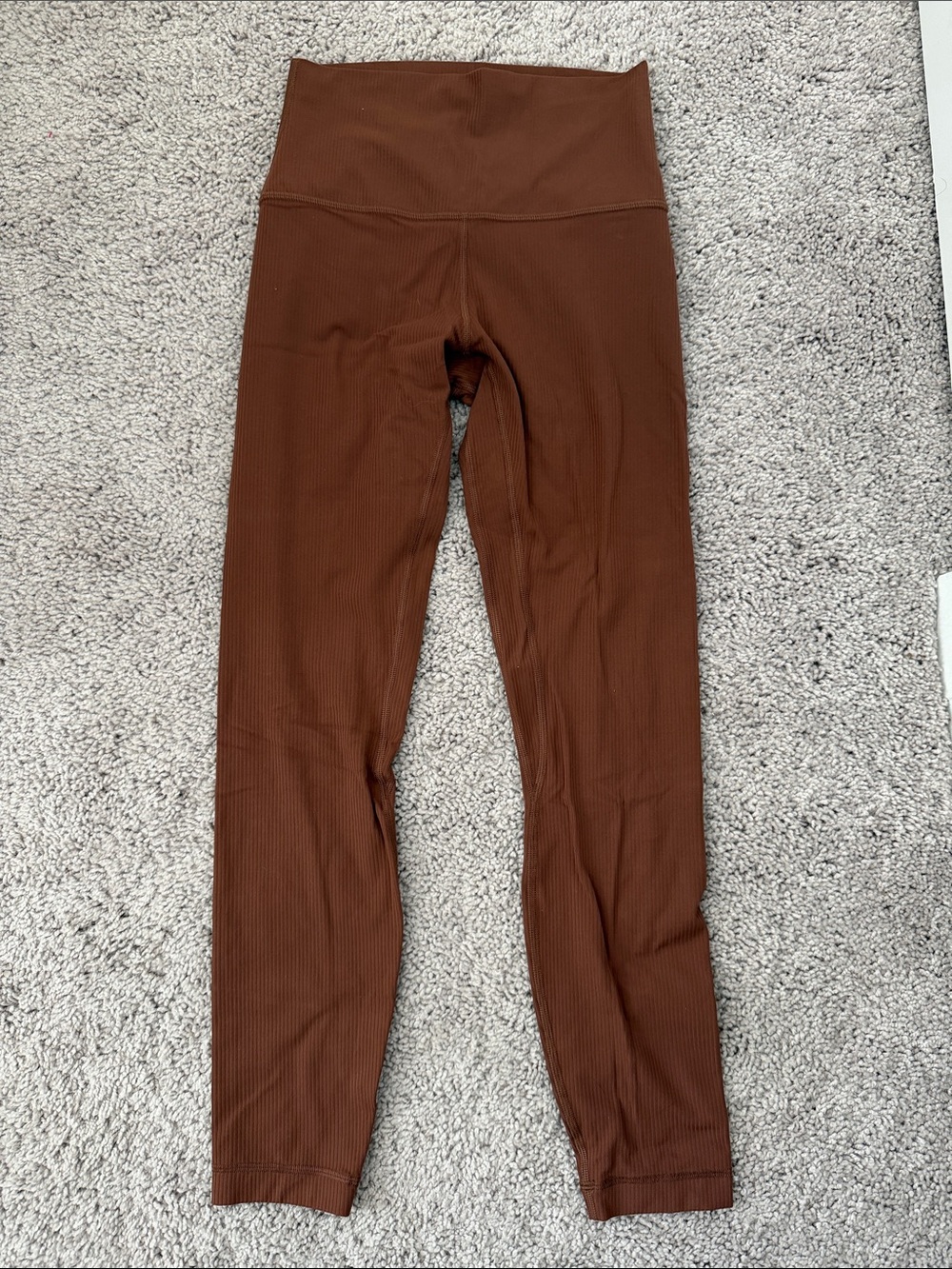 Lululemon Align High Rise Ribbed Leggings